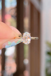 1.50ct D-VS1 Oval Lab Diamond Kayla