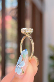 1.50ct D-VS1 Oval Lab Diamond Kayla
