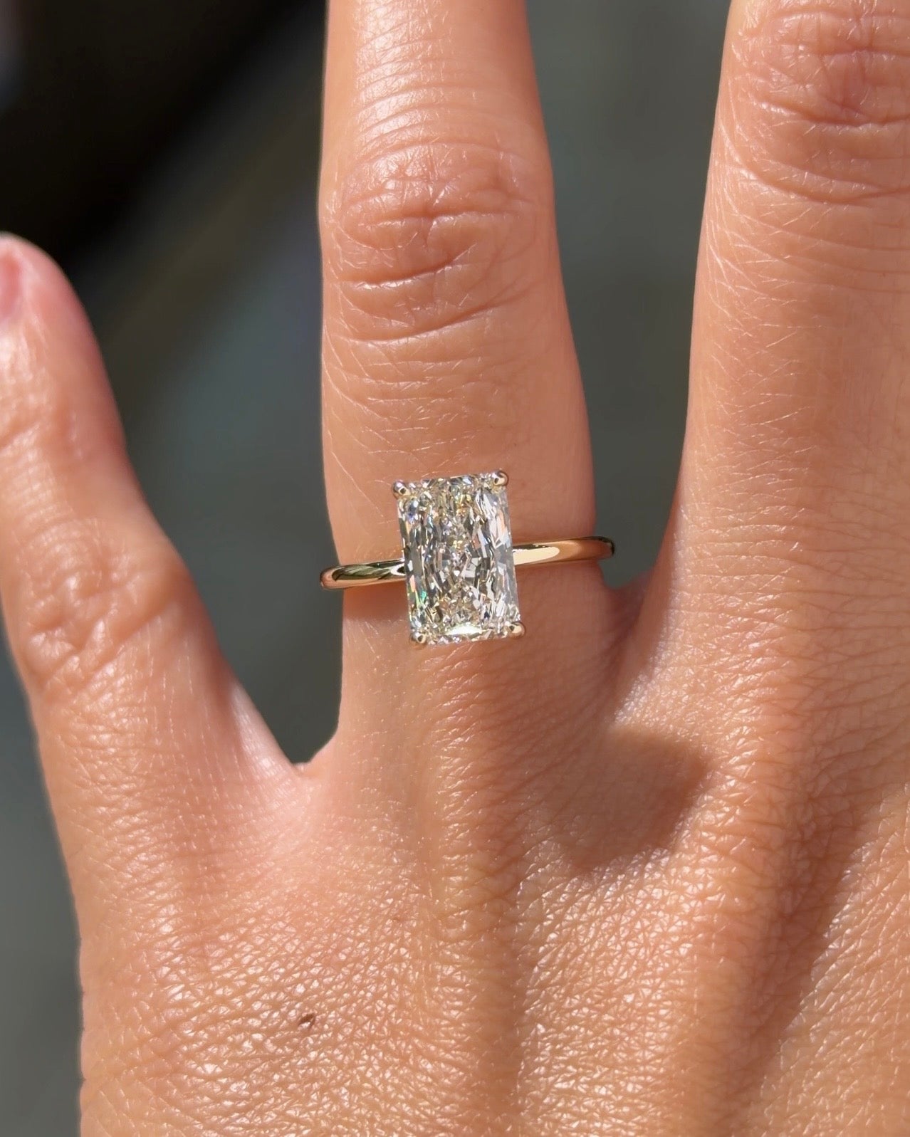 2.54ct E-VVS2 Radiant Lab Diamond Leah