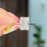 3.73ct D-VS1 Radiant Lab Diamond Alice