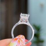 3.73ct D-VS1 Radiant Lab Diamond Alice