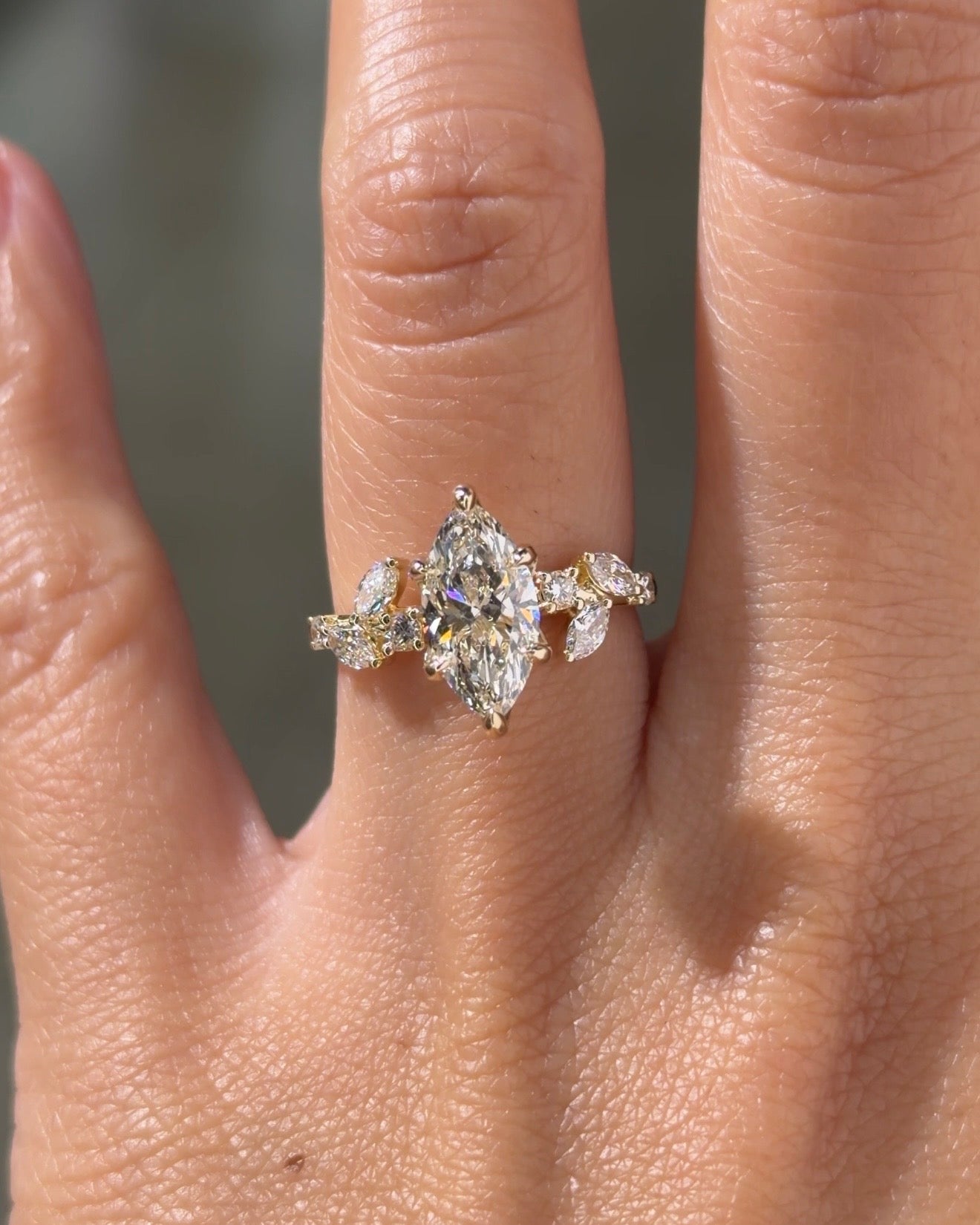 1.52ct F-VVS2 Marquise Lab Diamond Sage