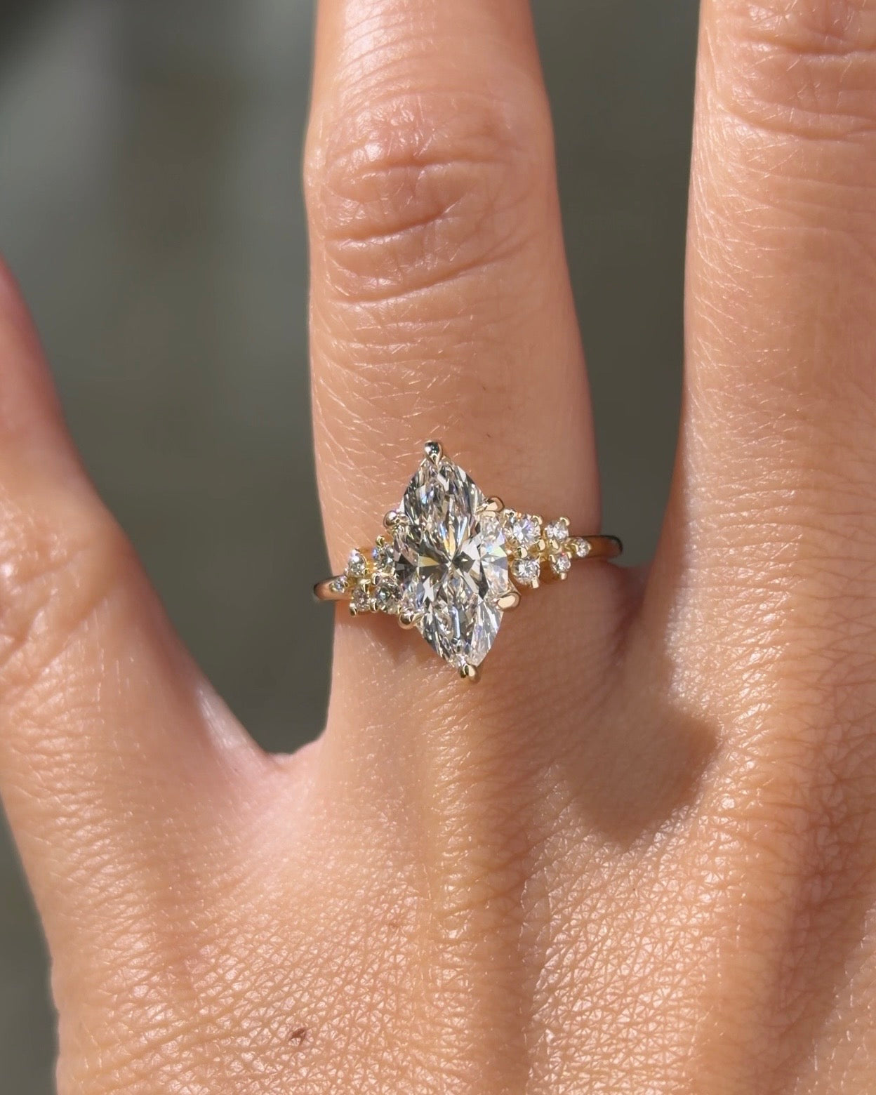 2.03ct E-VS1 Marquise Lab Diamond Nova