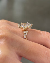 3.01ct E-VS1 Marquise Lab Diamond Ariel