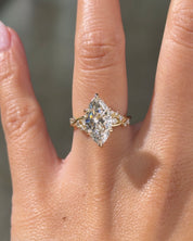 3.01ct E-VS1 Marquise Lab Diamond Ariel