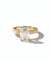 3.09ct F-VVS2 Emerald Lab Diamond Kai