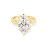 Kai Hand-Engraved Engagement Ring