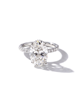 3.93ct E-VS1 Oval Lab Diamond Kayla