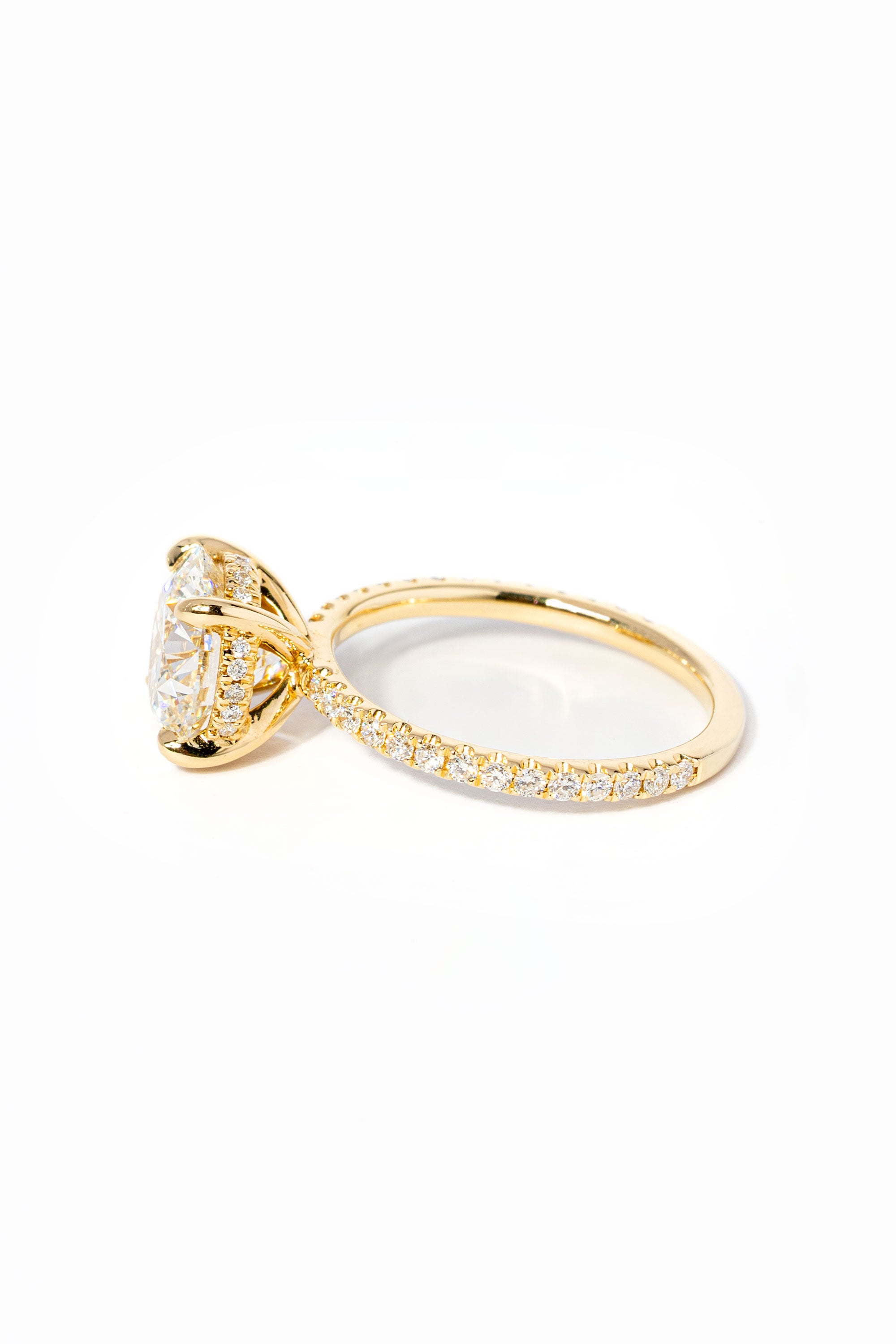 2.75ct E-VS1 Round Lab Diamond Kayla