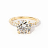 2.75ct E-VS1 Round Lab Diamond Kayla