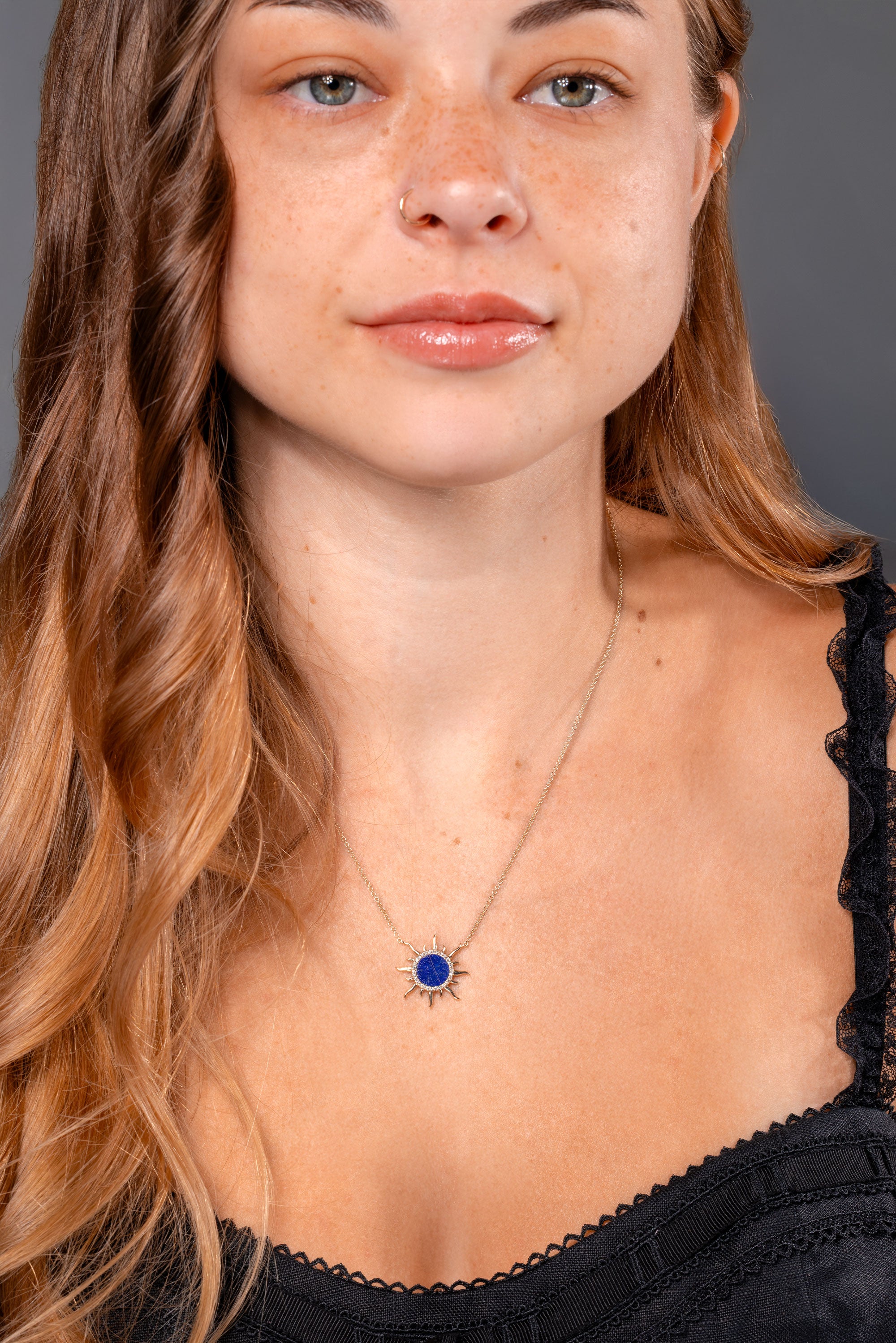 Sun Lapis Necklace