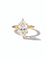 3.04ct E-VVS2 Marquise Lab Diamond Samantha