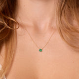 Natural Emerald Necklace