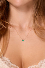 Natural Emerald Necklace