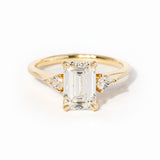 2.03ct D-VVS2 Emerald Diamond Petite Gracie