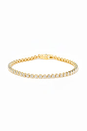 3ct Bezel Tennis Bracelet