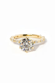 2.01ct E-VVS2 Round Lab Diamond Lila