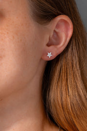 Star Diamond Studs