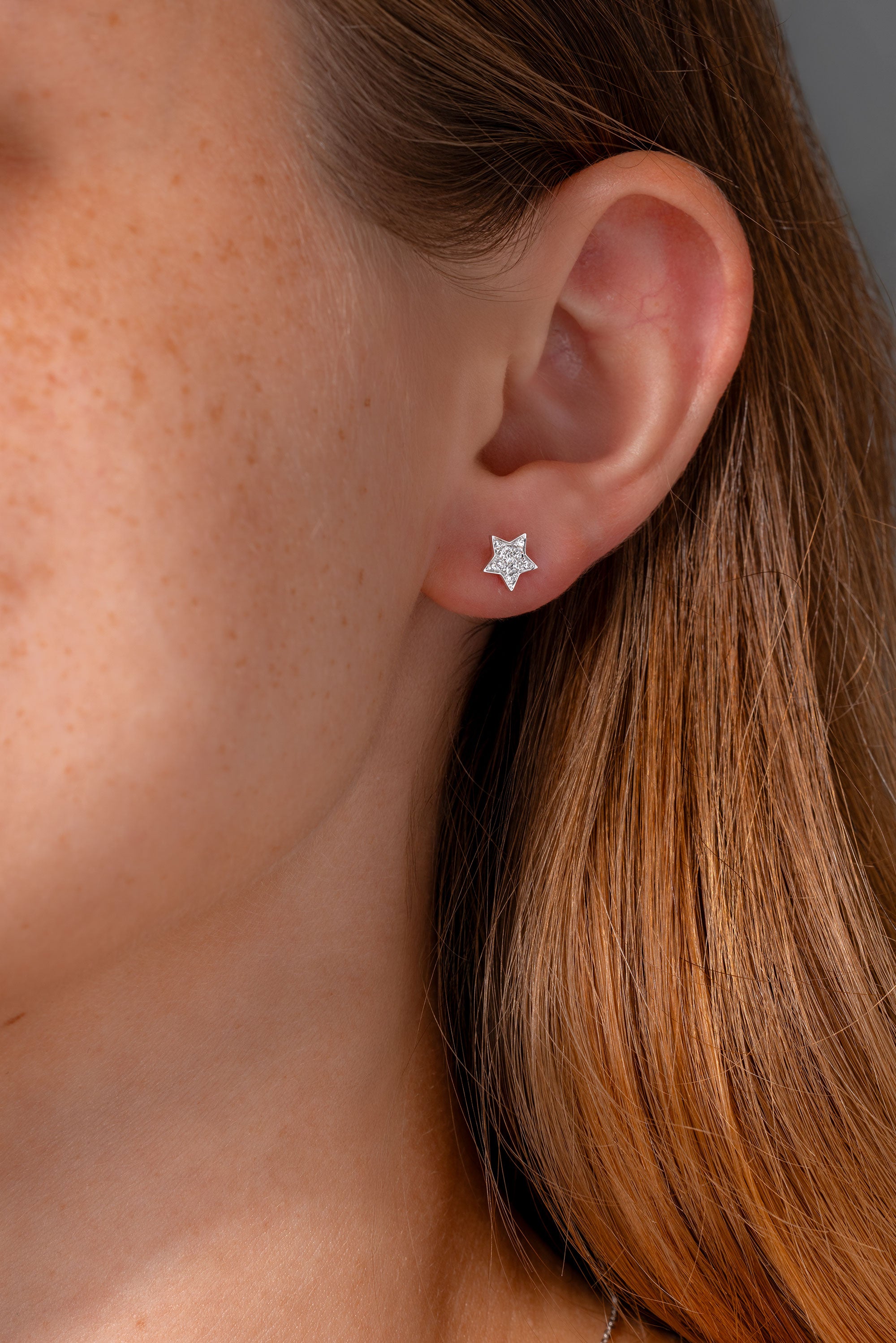 Star Diamond Studs