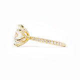4.00ct D-VS1 Round Lab Diamond Samantha