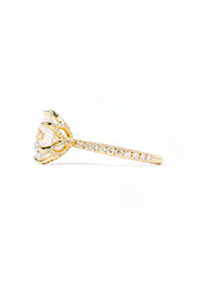 4.00ct D-VS1 Round Lab Diamond Samantha