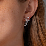 White Gold Sarah Diamond Earrings