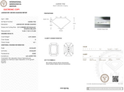 3.09 Carat D-VS1 Radiant Lab Grown Diamond - IGI (#54377)