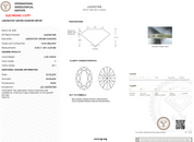 2.28 Carat F-VS1 Oval Lab Grown Diamond - IGI (#120118)