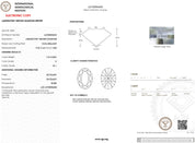 1.70ct D-VS1 Oval Lab Diamond Nova