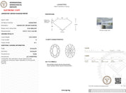 2.04ct D-VS1 Oval Lab Diamond Nova