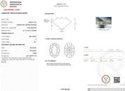 3.58ct D-VS1 Oval Lab Diamond Supernova
