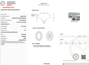 1.50ct D-VS1 Oval Lab Diamond Kayla