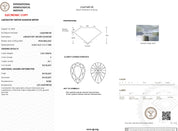 3.20ct E-VS1 Pear Lab Diamond Ren