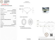 1.00 Carat D-VS1 Oval Lab Grown Diamond - IGI (#120517)