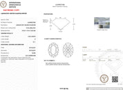 2.08ct D-VS1 Oval Lab Diamond Nova