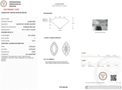 5.09 Carat F-VVS2 Marquise Lab Grown Diamond - IGI (#120979)