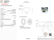 1.85 Carat D-VVS2 Oval Lab Grown Diamond - IGI (#121025)