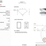 1.82ct D-VVS2 Emerald Lab Diamond Leah