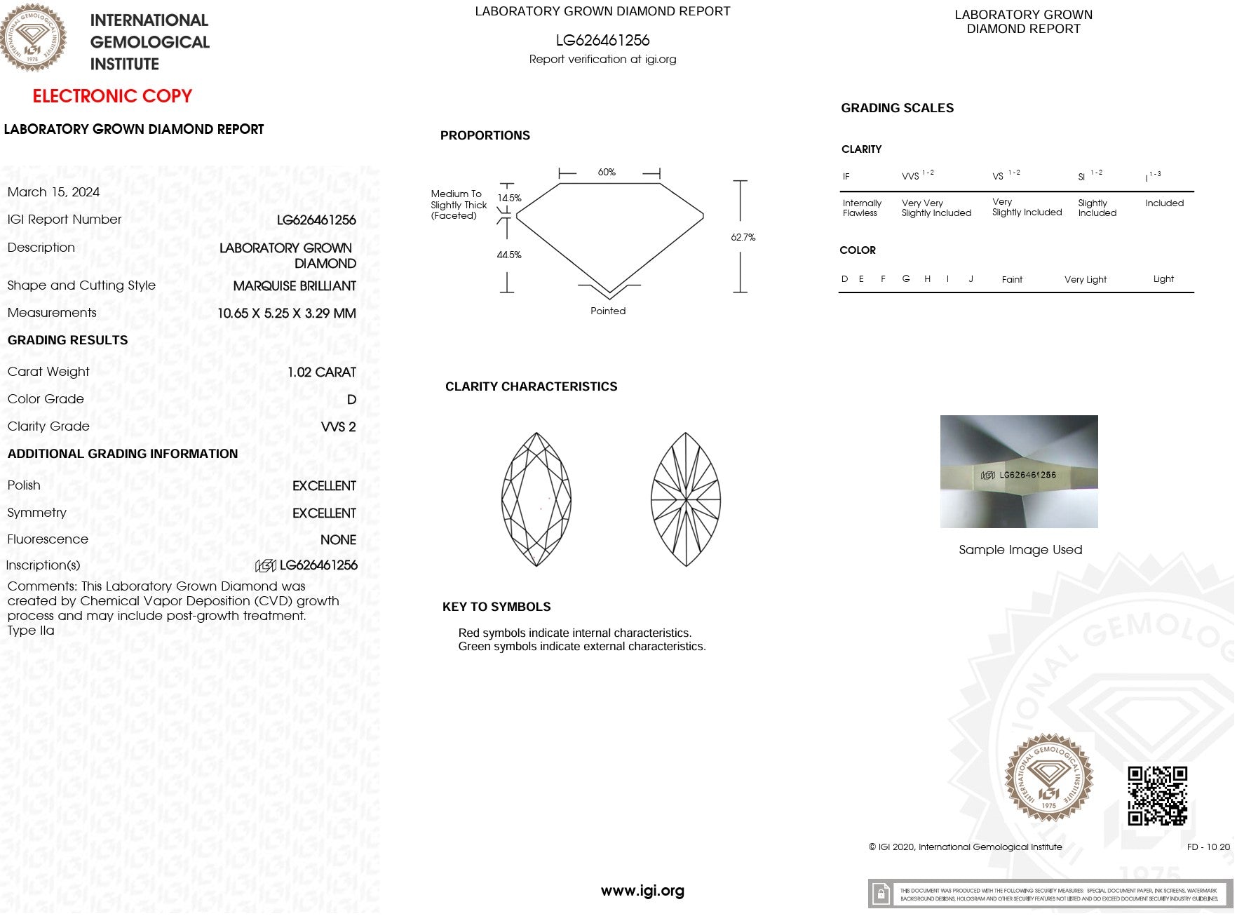 1.02ct D-VVS2 Radiant Lab Diamond Nova