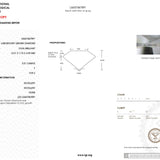 3.01ct F-VVS2 Moval Lab Diamond Georgia