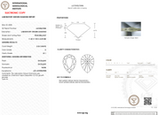 2.03 Carat D-VS1 Pear Lab Grown Diamond - IGI (#121059)