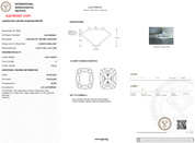2.04 Carat E-VVS2 Elongated Cushion Lab Grown Diamond - IGI (#121404)