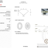 2.59ct D-VS1 Oval Lab Diamond Stephanie