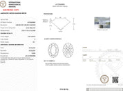 2.00ct D-VS1 Oval Lab Diamond Lindsey