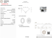 2.26 Carat D-VS1 Oval Lab Grown Diamond - IGI (#121590)
