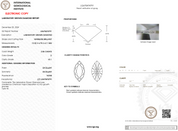 2.05 Carat D-VS1 Marquise Lab Grown Diamond - IGI (#121704)