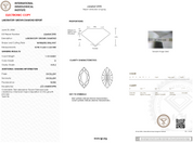 1.10 Carat D-VVS2 Marquise Lab Grown Diamond - IGI (#121839)