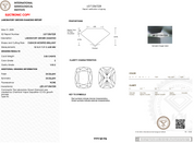 3.00 Carat E-VVS2 Elongated Cushion Lab Grown Diamond - IGI (#121850)
