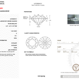 1.03 Carat D-VS1 Round Lab Grown Diamond - IGI (#121881)