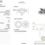 1.05 Carat D-VS1 Round Lab Grown Diamond - IGI (#121883)